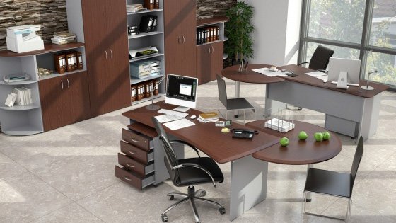 Модульная мебель для офиса БэкВэм МДФ - вид 1