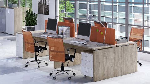 Комплект мебели для офиса ONIX - вид 1